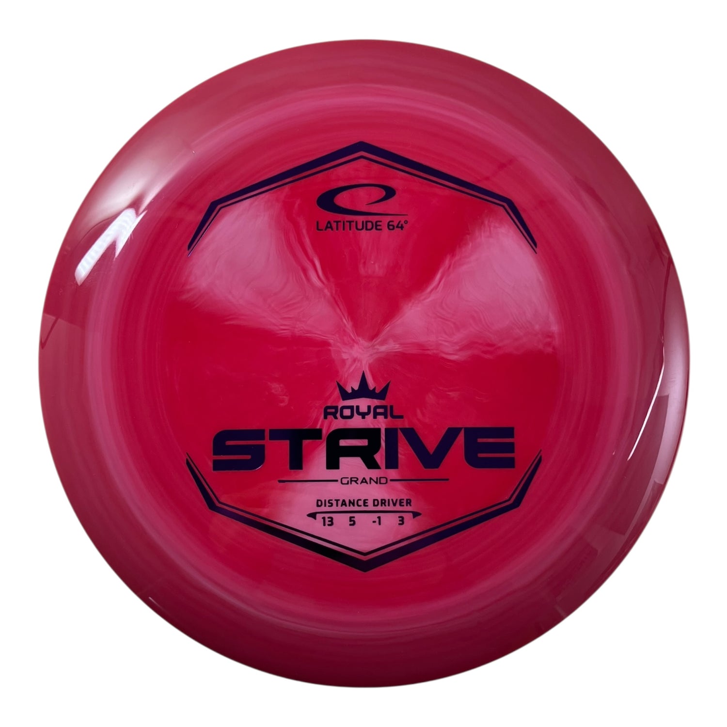 Latitude 64 Strive | Royal Grand | Red/Purple 175g Disc Golf