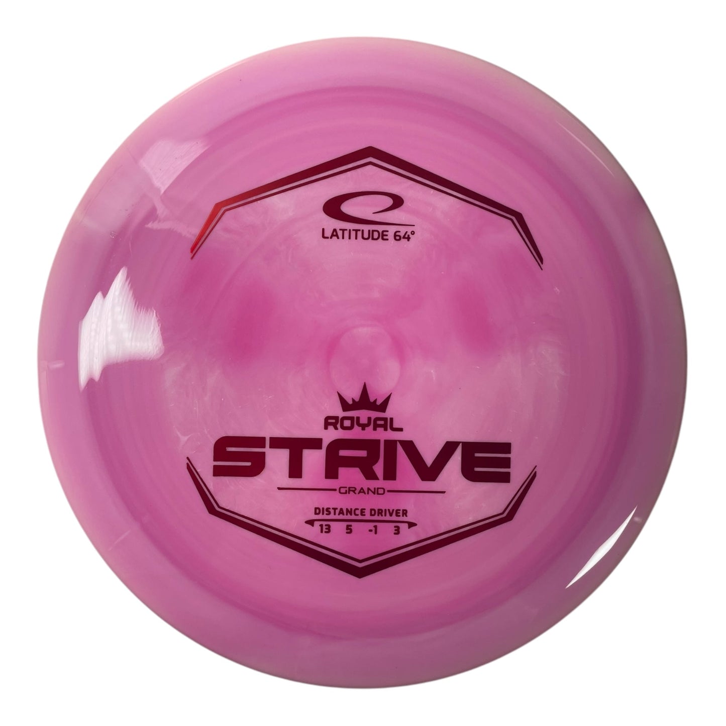 Latitude 64 Strive | Royal Grand | Pink/Red 175g Disc Golf