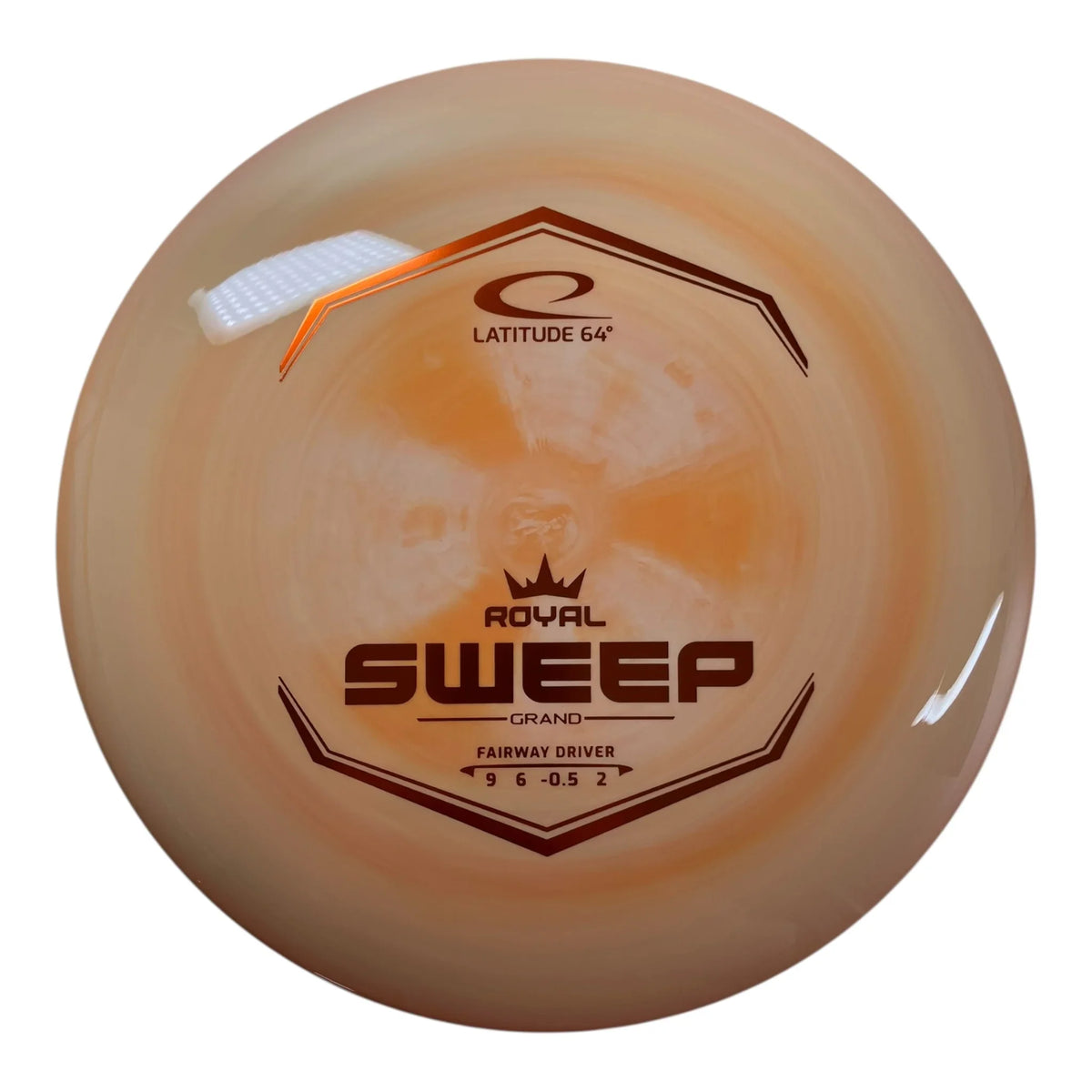 Latitude 64 Sweep | Royal Grand | Orange/Bronze 174g Disc Golf