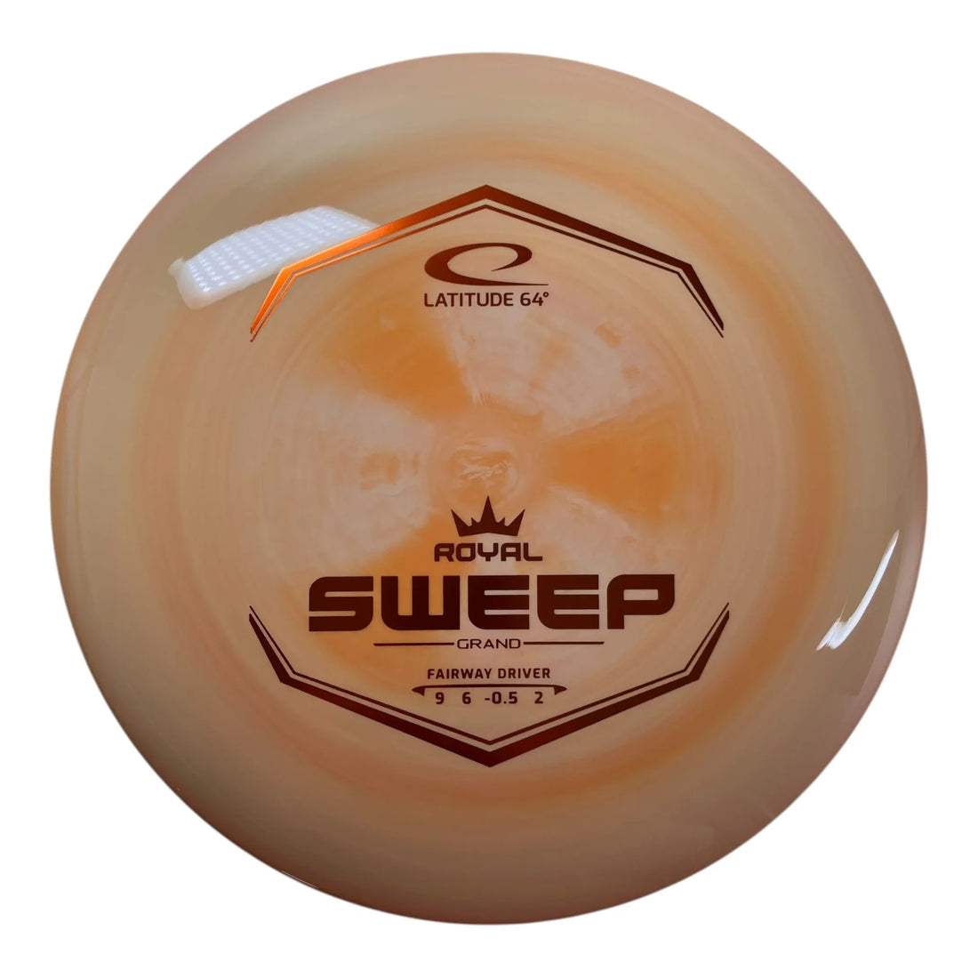 Latitude 64 Sweep | Royal Grand | Orange/Bronze 174g Disc Golf
