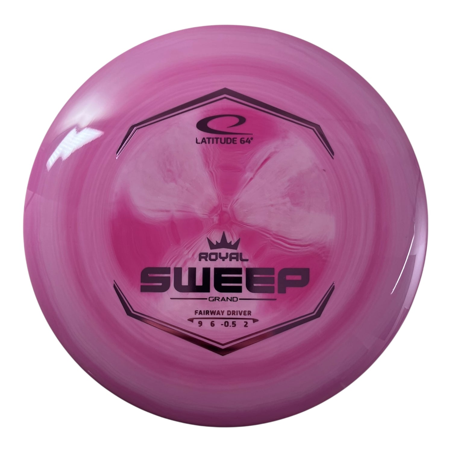 Latitude 64 Sweep | Royal Grand | Pink/Pink 176g Disc Golf