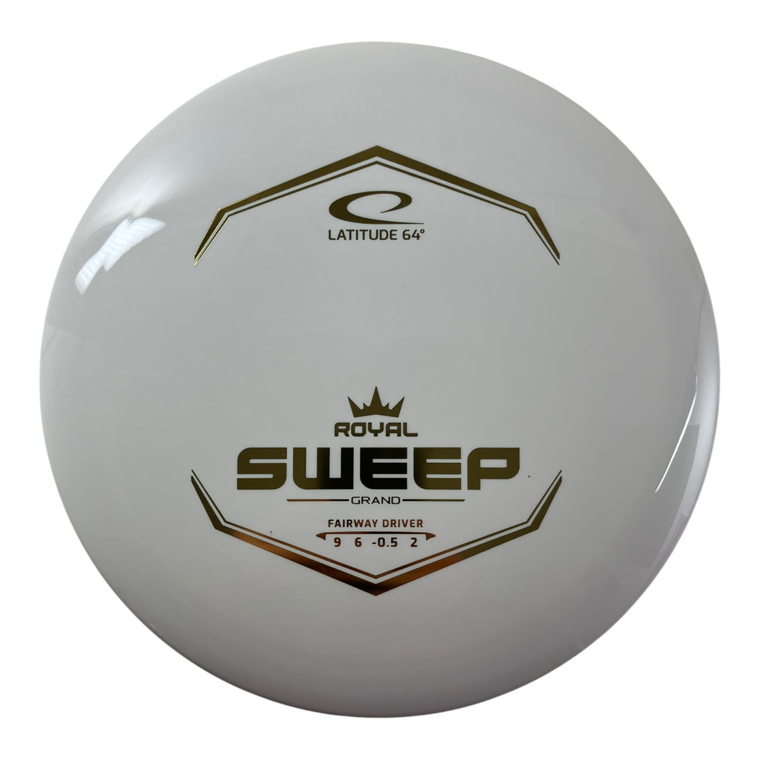 Latitude 64 Sweep | Royal Grand | White/Gold 174g Disc Golf