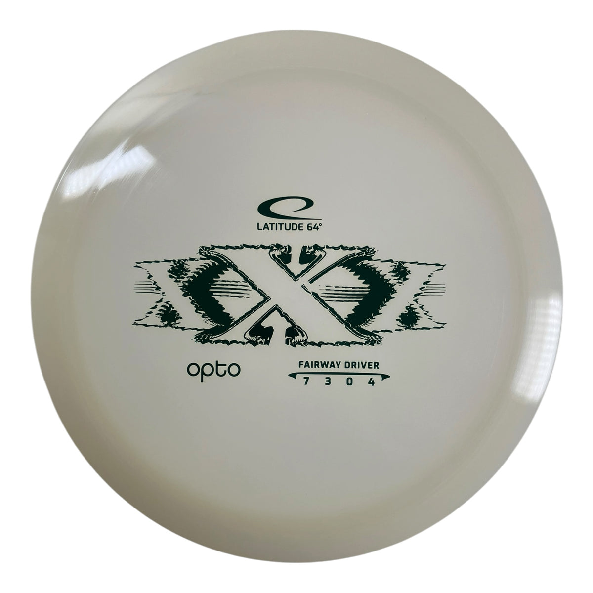 Latitude 64 XXX | Opto | White/Green 175g Disc Golf