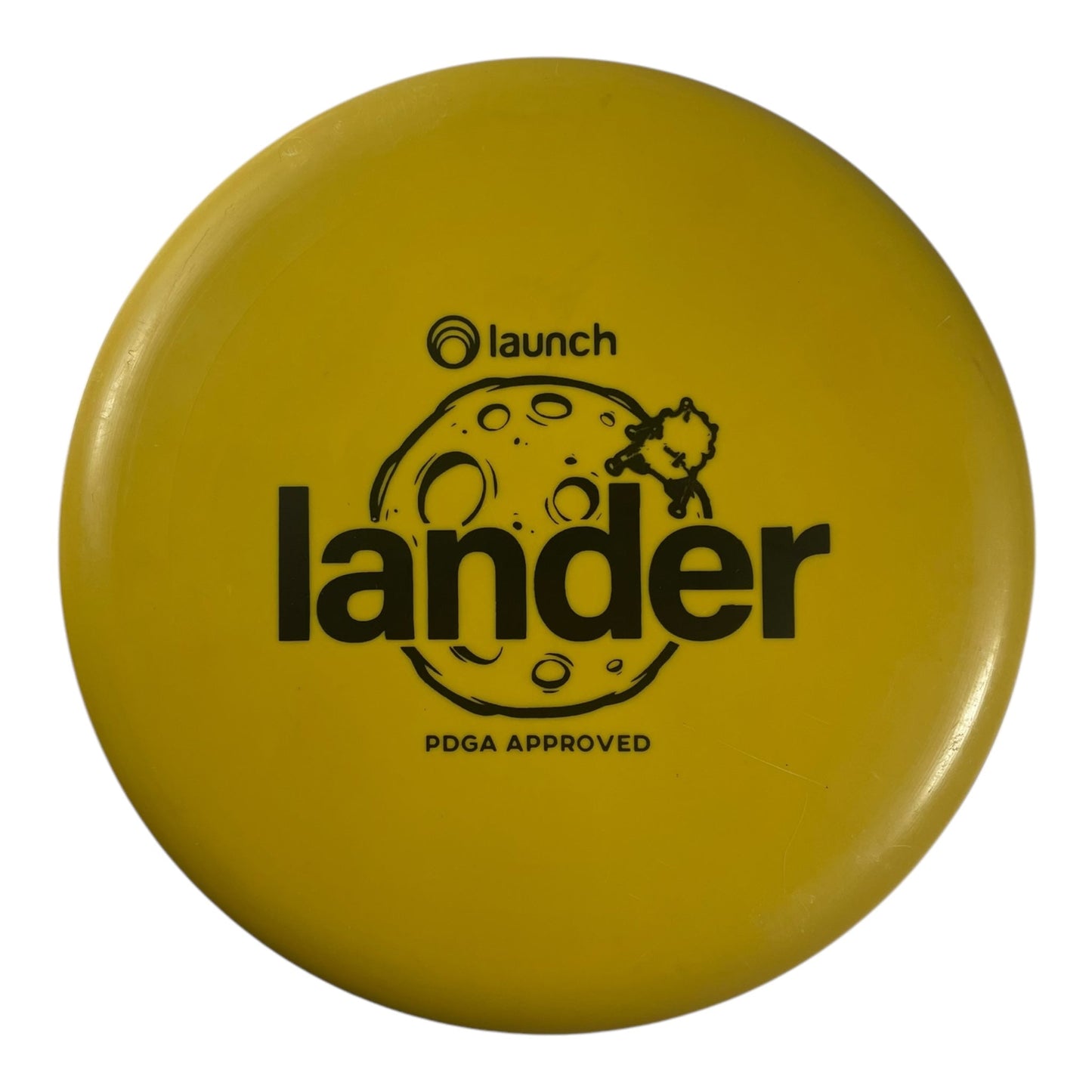 Launch Disc Golf Lander | Omega | Yellow/Black 172 - 176g Disc Golf