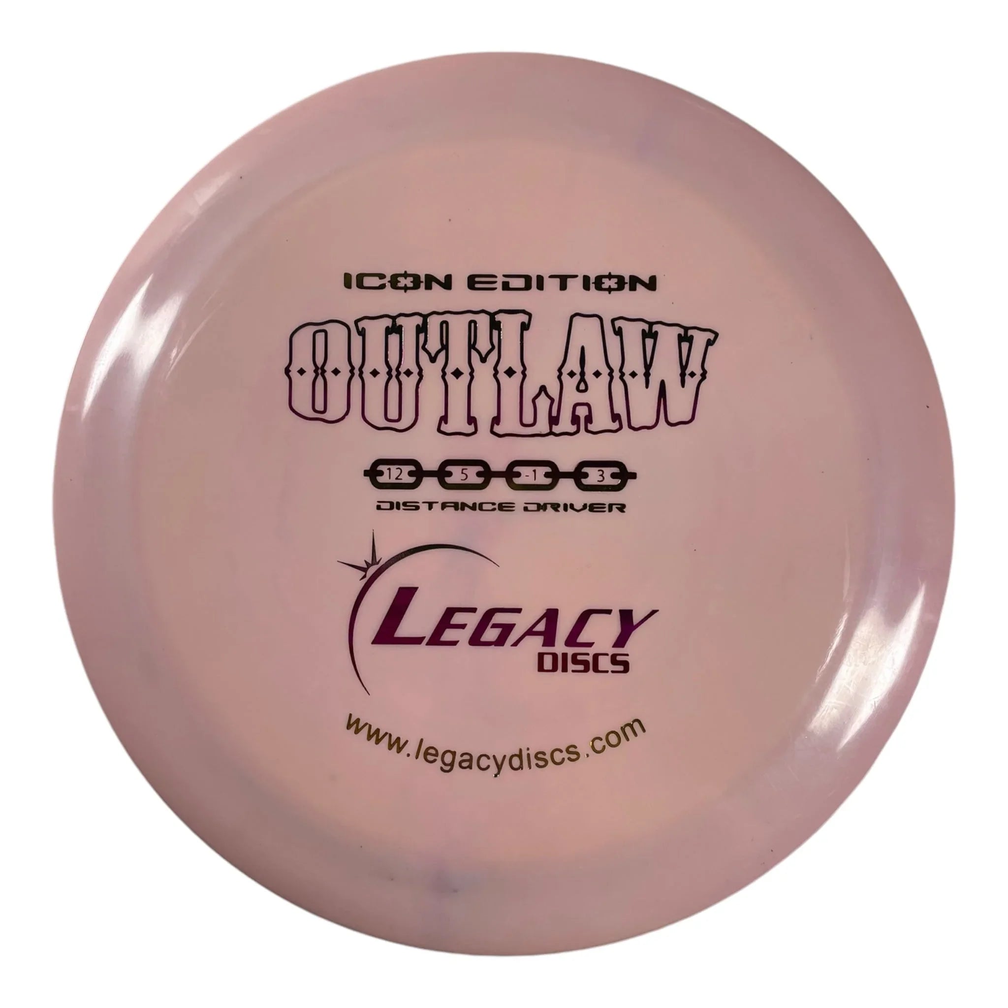 Legacy Discs Outlaw | Icon | Pink/Sunset 174g Disc Golf