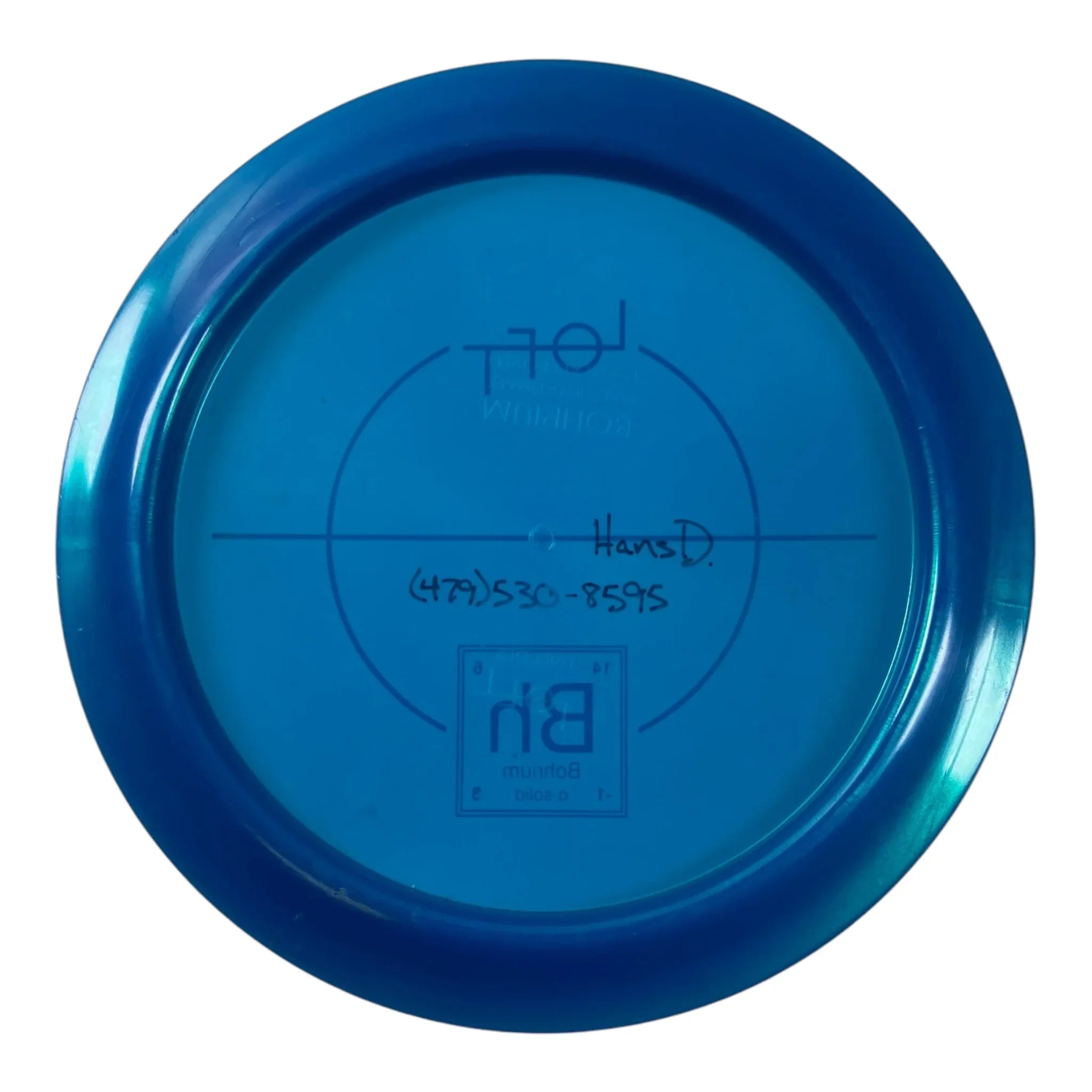 Loft Bohrium - Used Good | A-Solid | Blue/Silver 175g Disc Golf