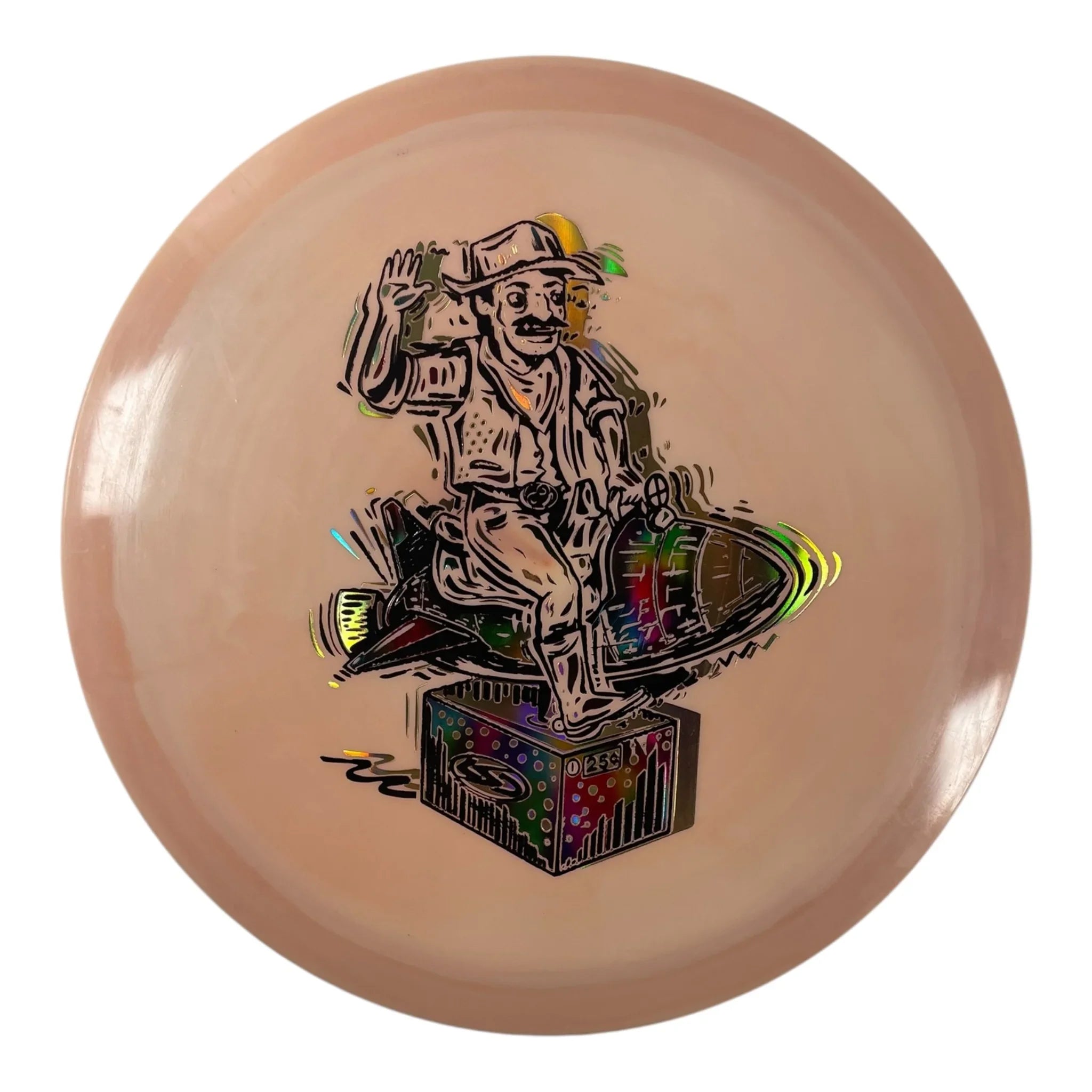 Lone Star Disc Brazos | Bravo | Orange/Rainbow 174g (Special Edition) Disc Golf