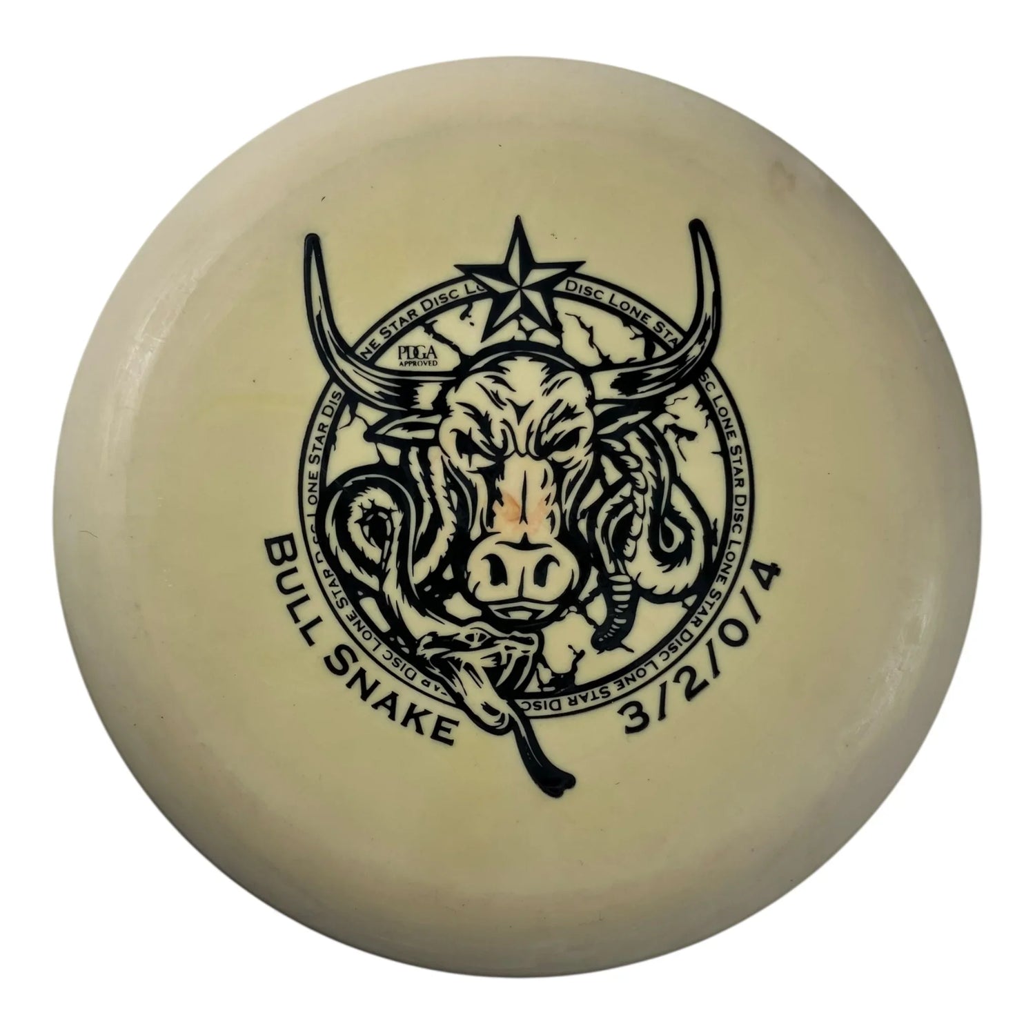 Lone Star Disc Bull Snake | Victor 1 | Yellow/Black 174g Disc Golf