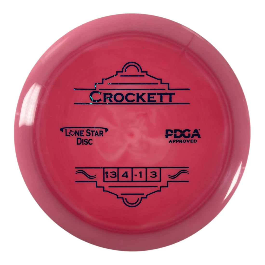Lone Star Disc Crockett | Bravo | Pink/Blue 176g Disc Golf