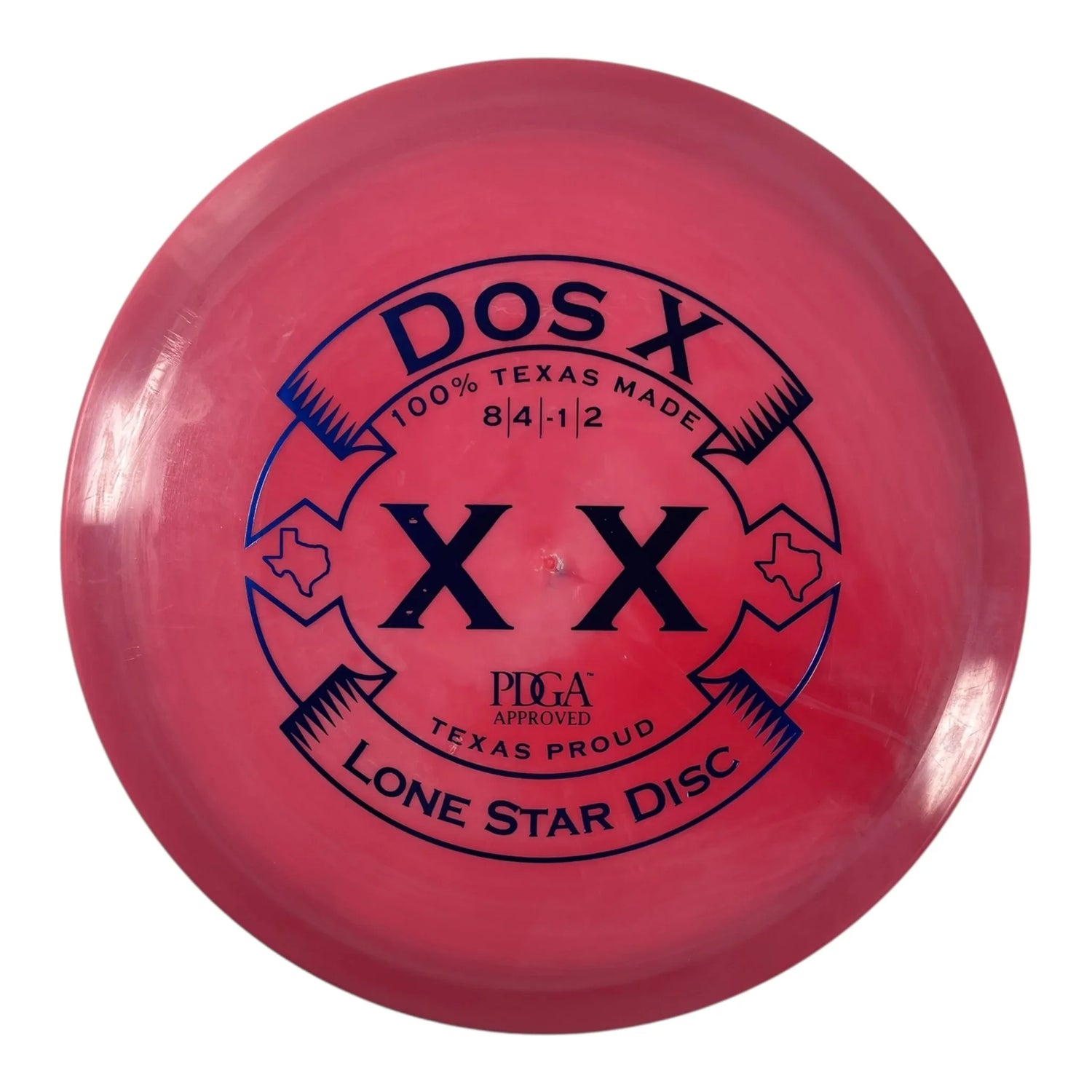 Lone Star Disc Dos X | Alpha | Pink/Blue 174g Disc Golf