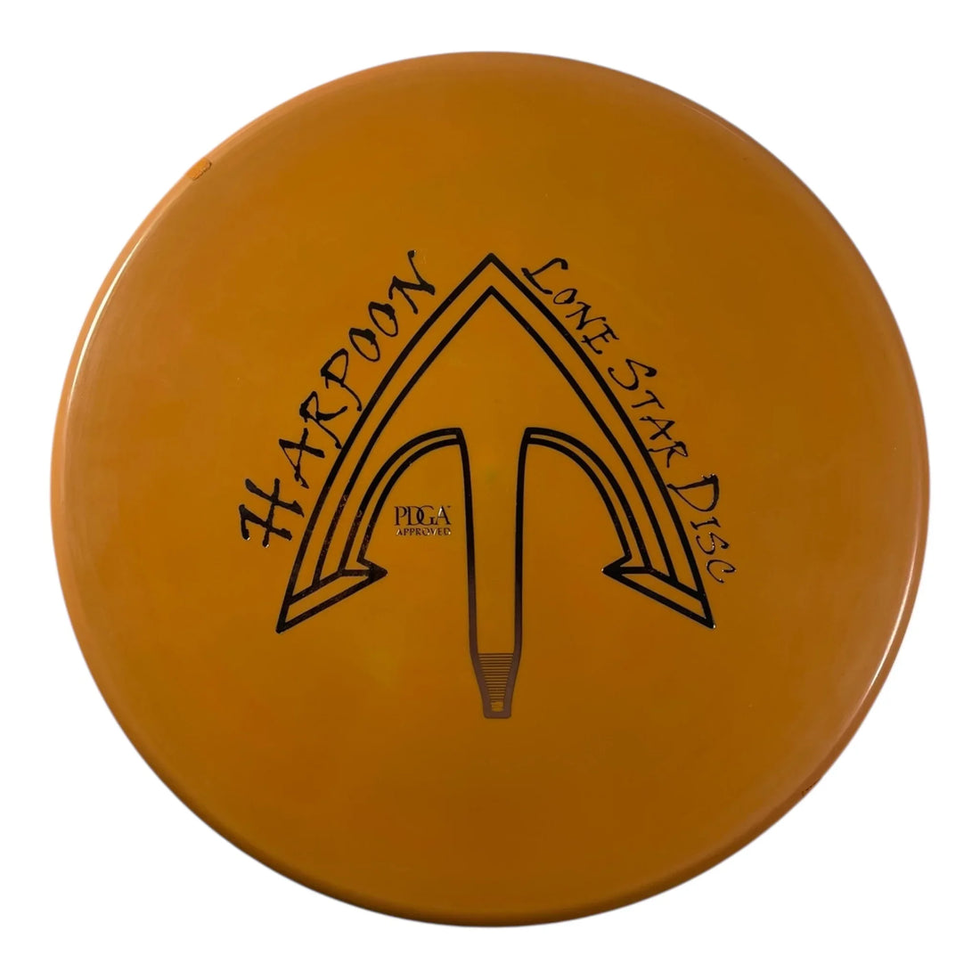 Lone Star Disc Harpoon | Lima | Orange/Silver 155g Disc Golf