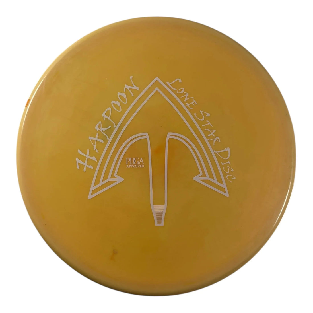 Lone Star Disc Harpoon | Lima | Orange/White 153g Disc Golf