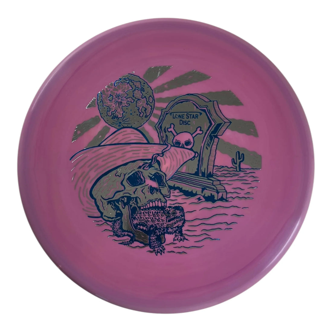 Lone Star Disc Horny Toad | Alpha | Pink/Blue 173g Disc Golf