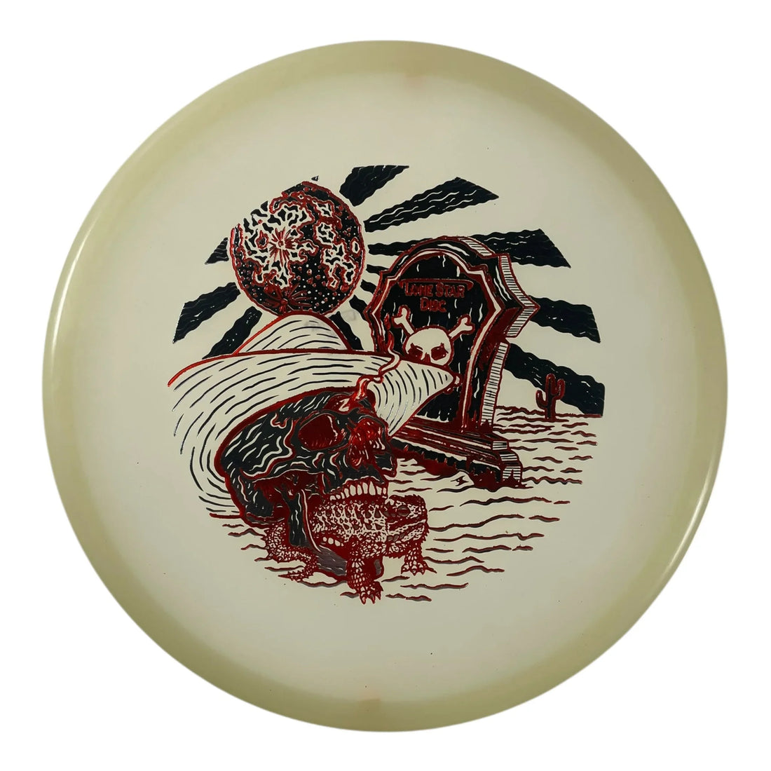 Lone Star Disc Horny Toad | Bravo Glow | Glow/Silver 175g Disc Golf