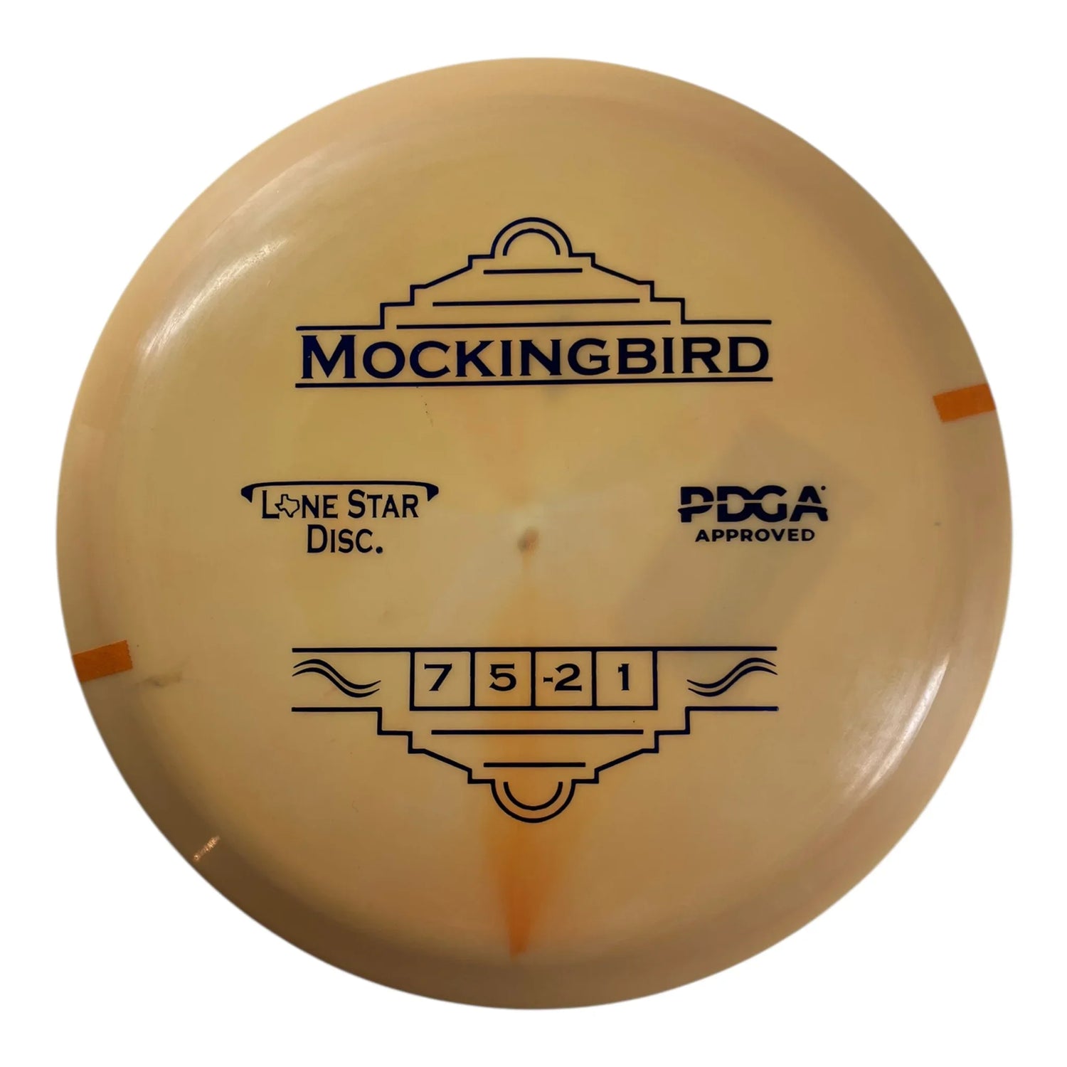 Lone Star Disc Mockingbird | Bravo | Orange/Blue 173g Disc Golf