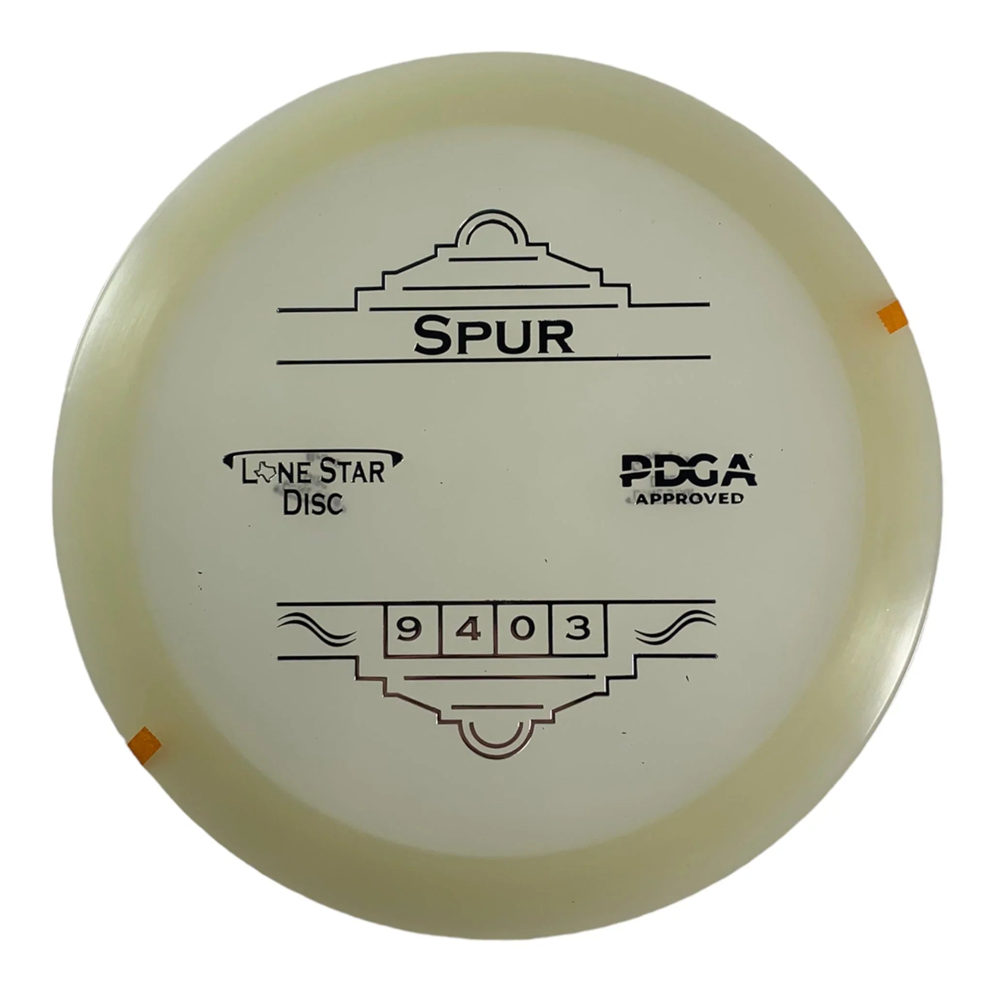 Lone Star Disc Spur | Bravo Glow | Glow/Silver 173g Disc Golf