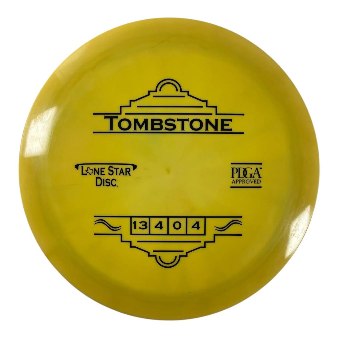 Lone Star Disc Tombstone | Alpha | Yellow/Black 171g Disc Golf