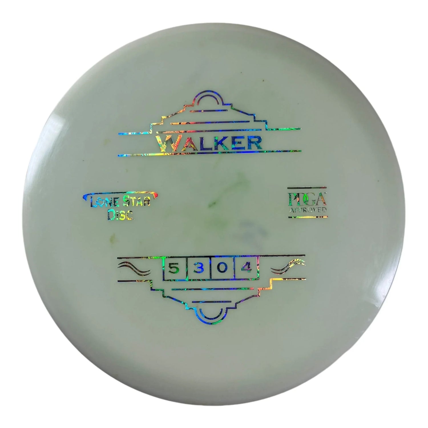 Lone Star Disc Walker - Used Good | Alpha | White/Money 174g Disc Golf