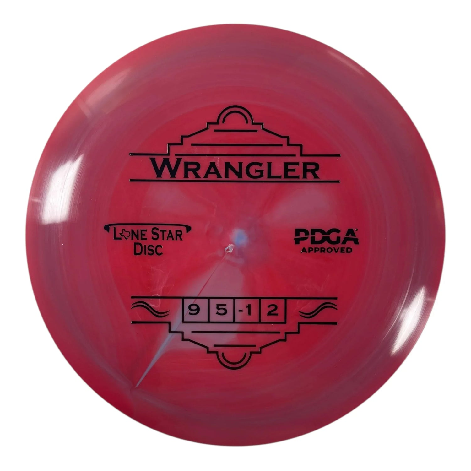 Lone Star Disc Wrangler | Bravo | Red/Black 174g Disc Golf