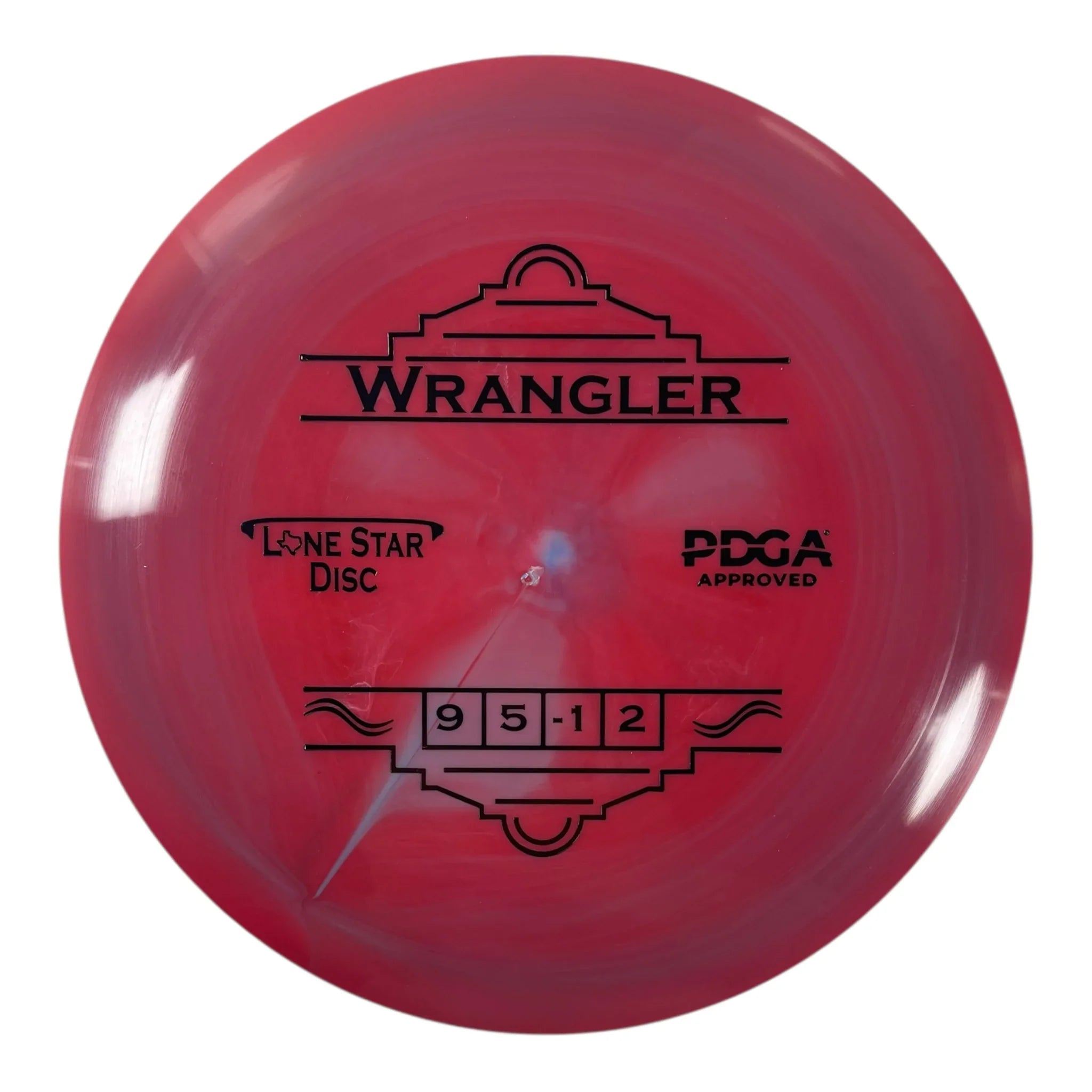 Lone Star Disc Wrangler | Bravo | Red/Black 174g Disc Golf