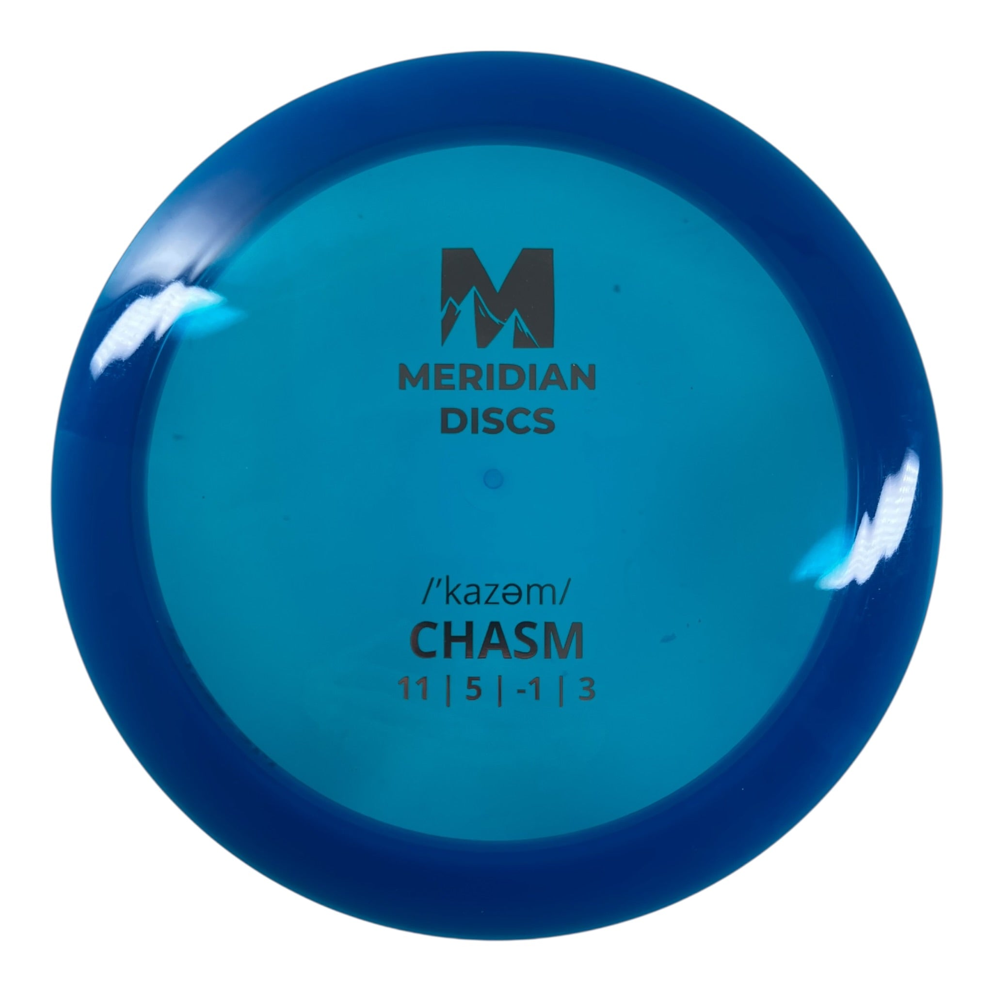 Meridian Chasm | Slate | Blue/Gold 174g Disc Golf
