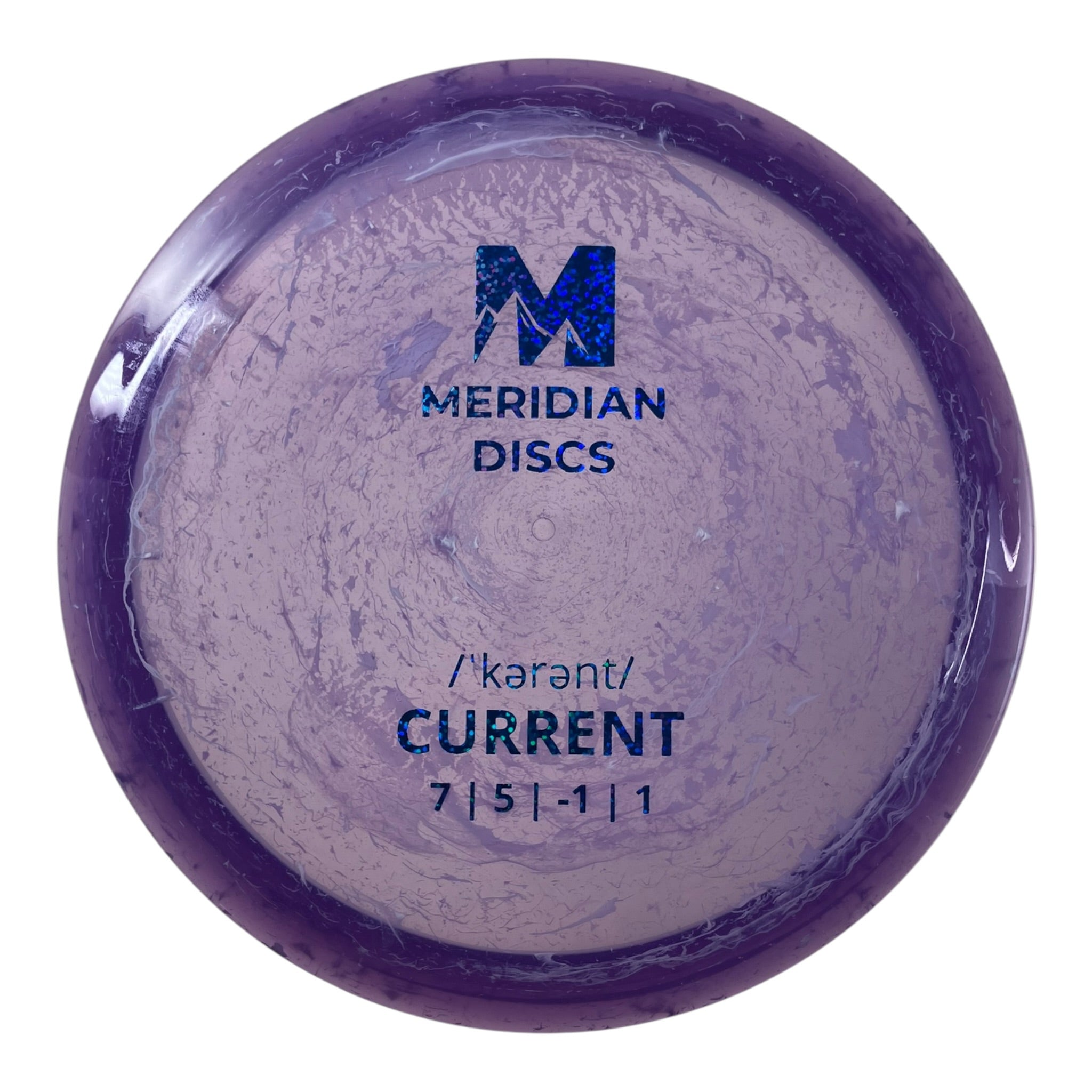 Meridian Current | Marble Clarus | Purple/Blue 173g Disc Golf