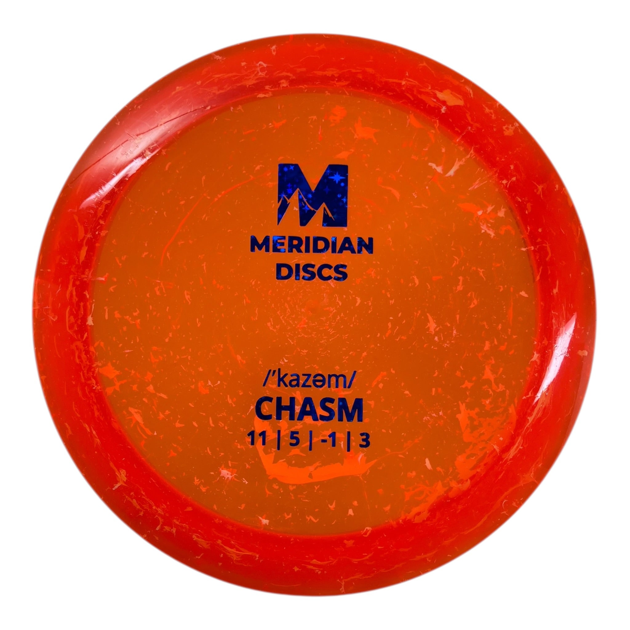 Meridian Chasm | Marble Clarus | Orange/Blue 174-175g Disc Golf