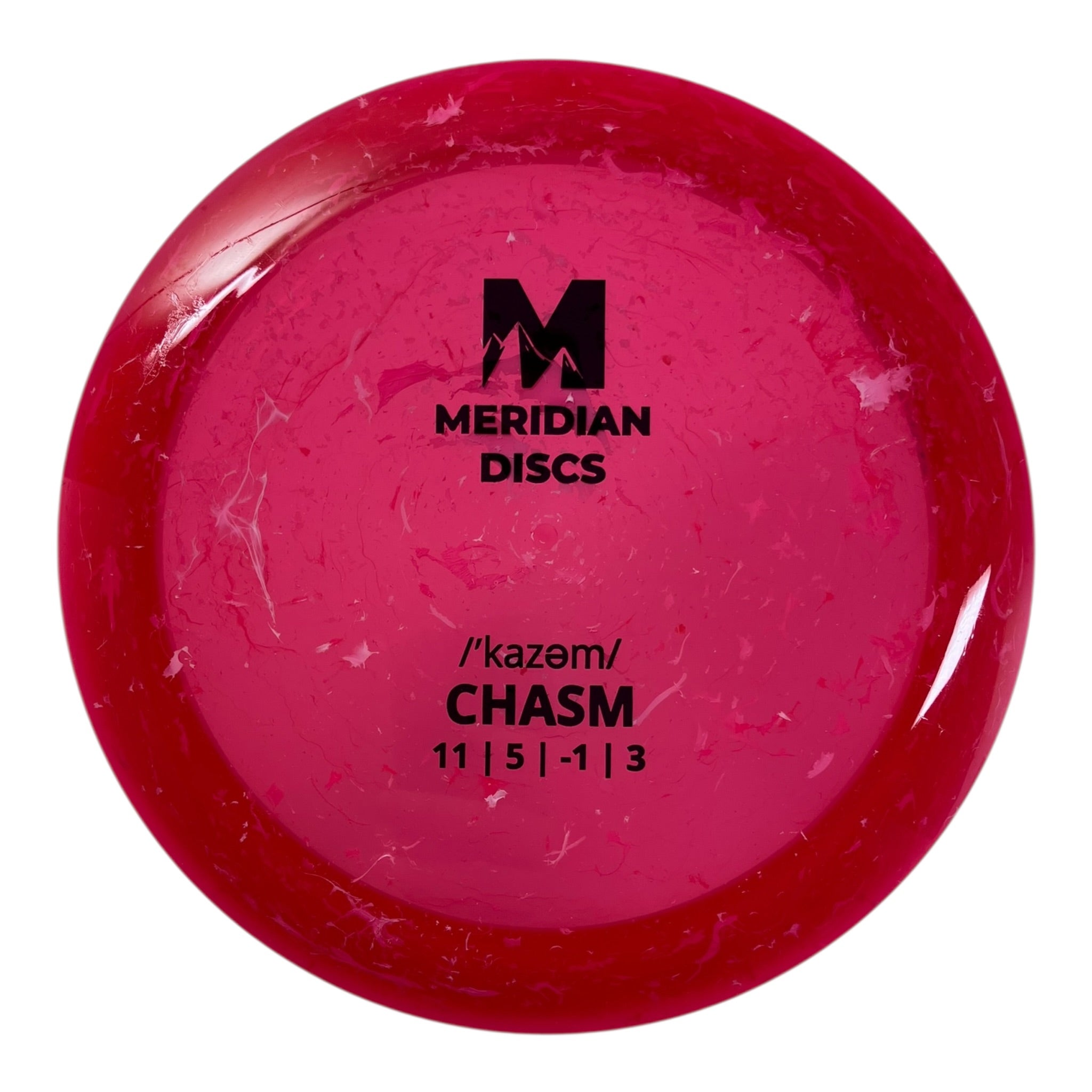 Meridian Chasm | Marble Clarus | Red/Black 174-176g Disc Golf