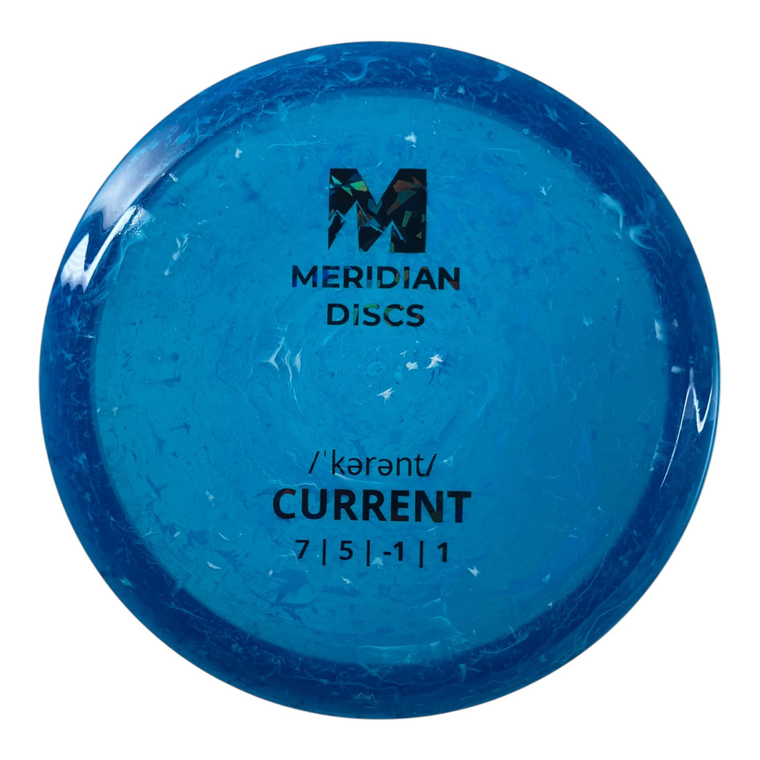 Meridian Current | Marble Clarus | Blue/Black 176g Disc Golf