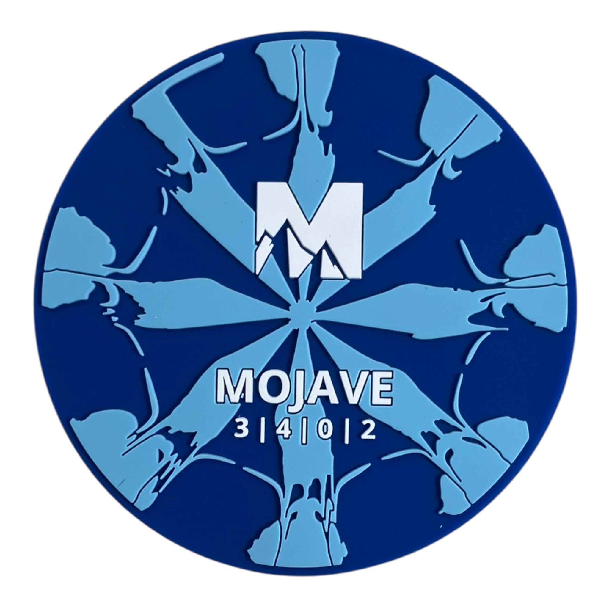 Meridian Discs Meridian Discs Mojave Flexible Mini Marker | Blue/Teal Disc Golf