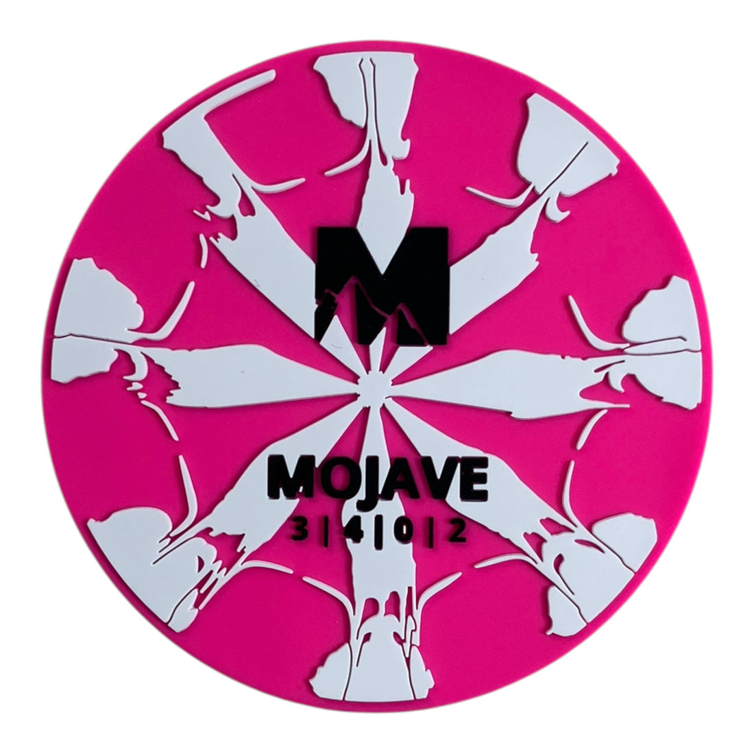 Meridian Discs Meridian Discs Mojave Flexible Mini Marker | Pink/White Disc Golf