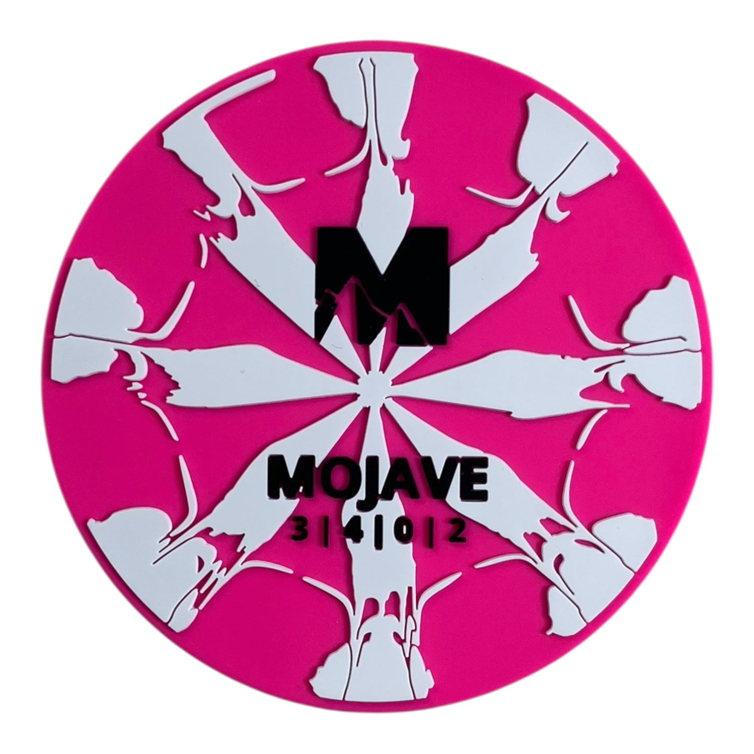 Meridian Discs Meridian Discs Mojave Flexible Mini Marker | Pink/White Disc Golf