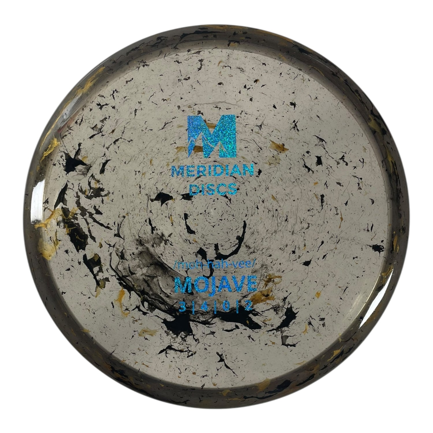 Meridian Discs Mojave | Marbled Clarus | Grey/Sparkle 173g Disc Golf