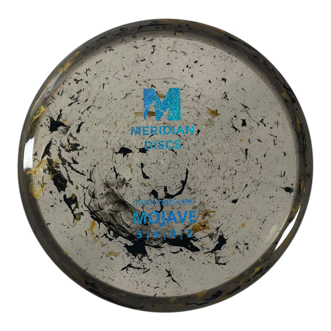 Meridian Discs Mojave | Marbled Clarus | Grey/Sparkle 174g Disc Golf