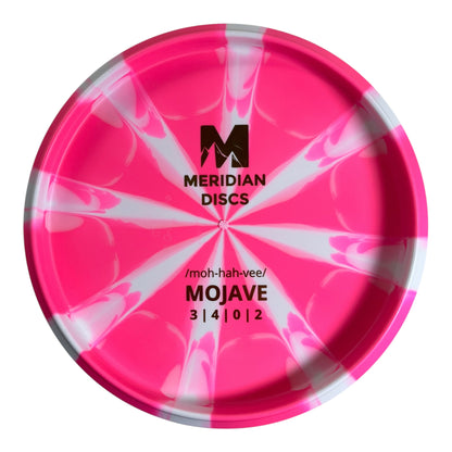 Meridian Discs Mojave | Marbled Graphite | Pink/Gold 173g (Bottom Stamp) Disc Golf