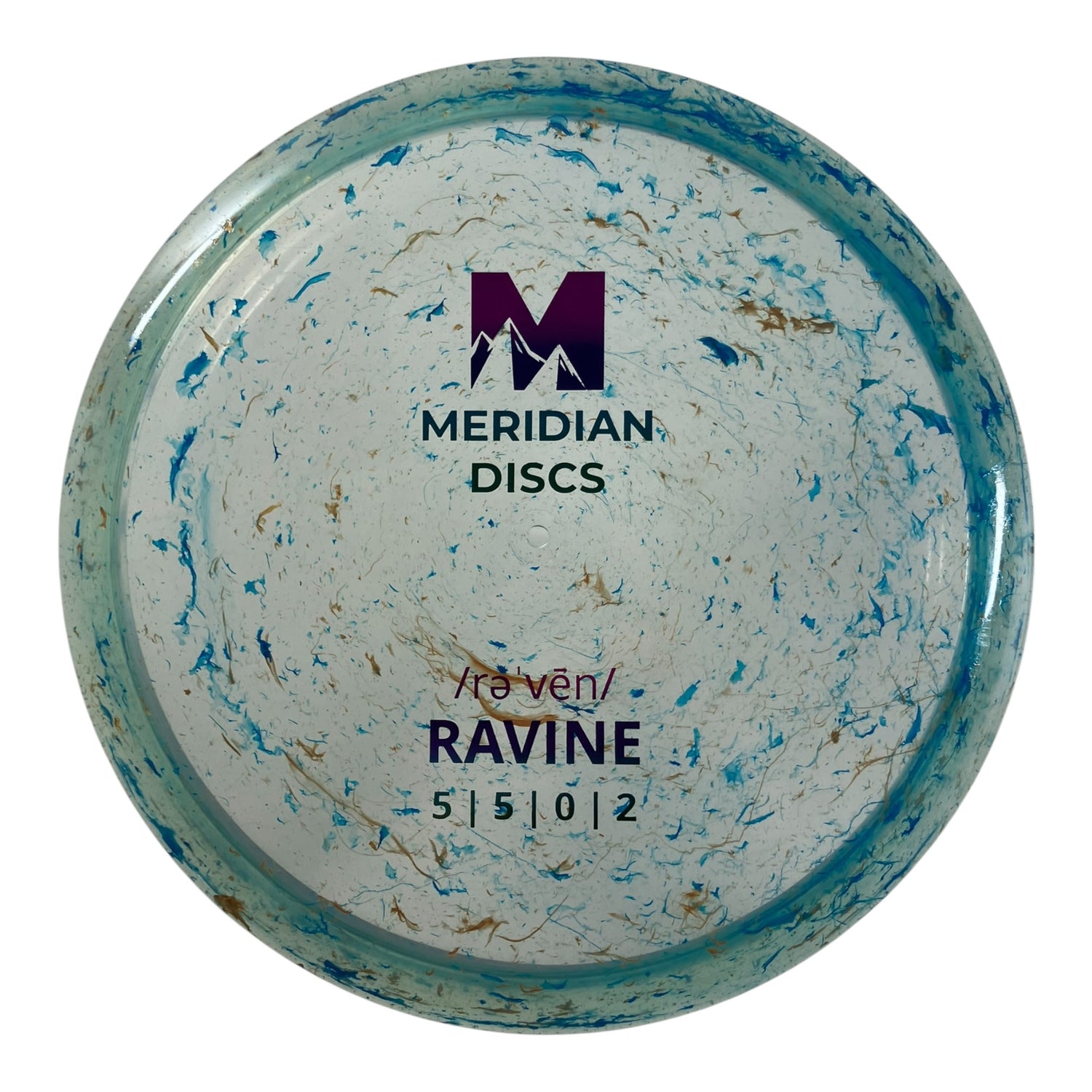 Meridian Ravine | Marble Clarus | Blue/Sunset 178g Disc Golf