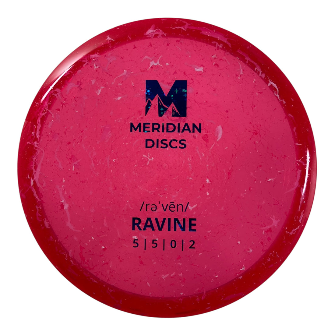 Meridian Ravine | Marble Clarus | Red/Black 179g Disc Golf