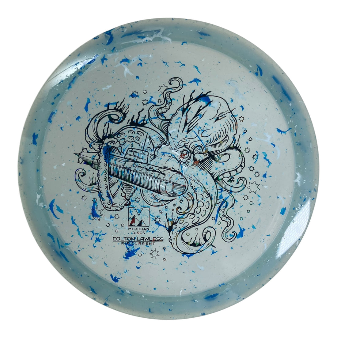 Meridian Discs Rip Current | Borealis | Blue/Black 174g (Colton Lawless) Disc Golf
