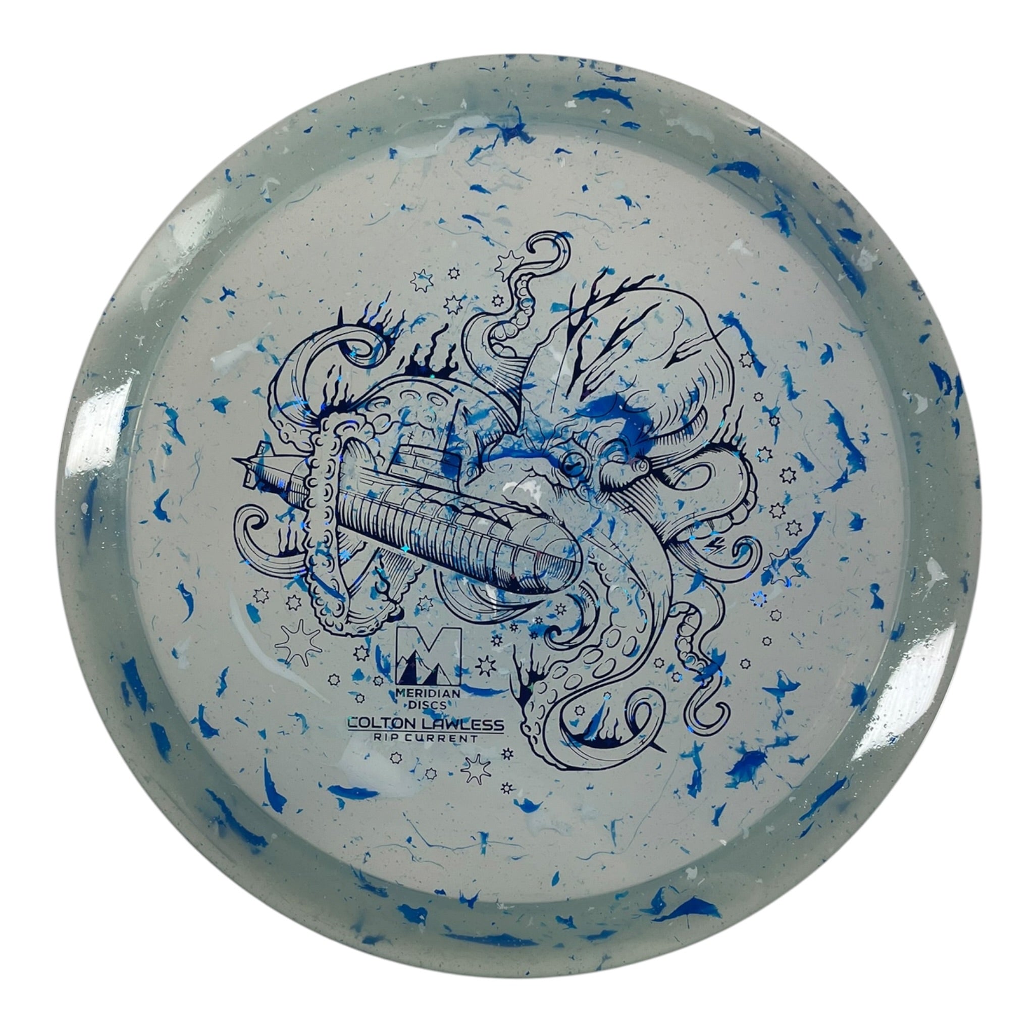 Meridian Discs Rip Current | Borealis | Blue/Blue Holo 175g (Colton Lawless) Disc Golf