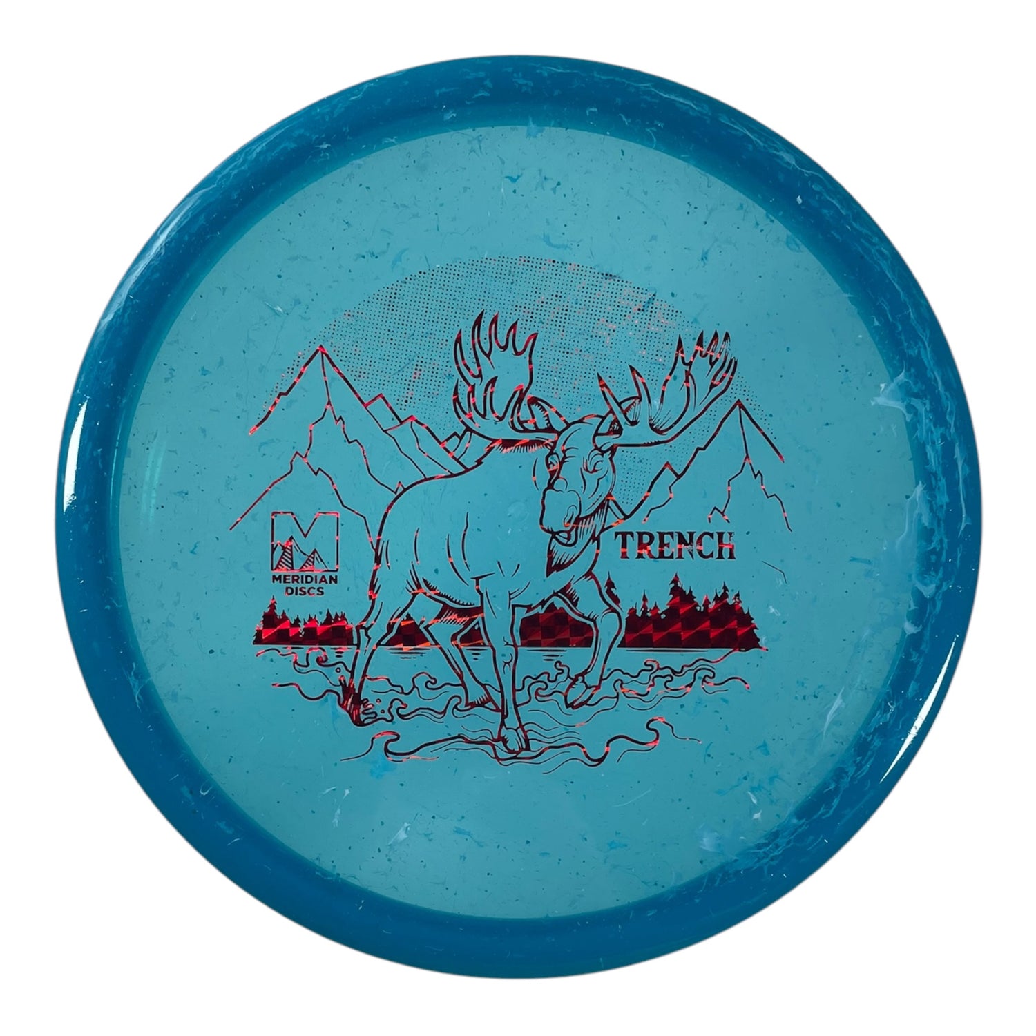 Meridian Discs Trench | Borealis | Blue/Black 175g Disc Golf