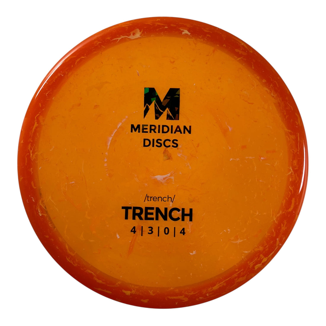 Meridian Trench | Marble Clarus | Orange/Black 174-175g Disc Golf