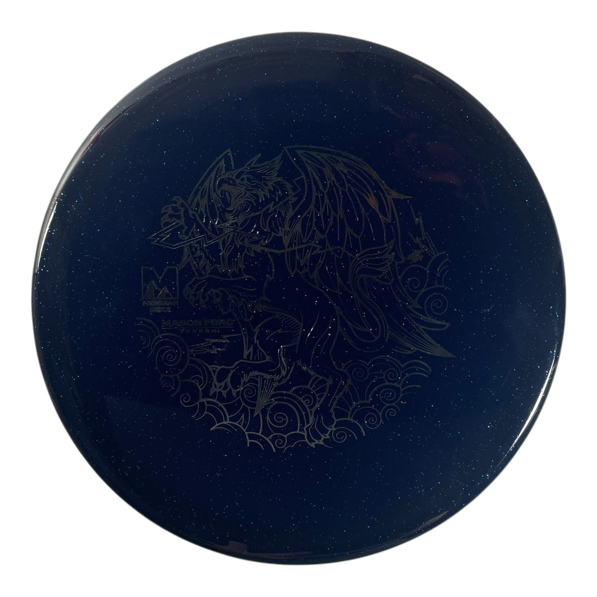 Meridian Discs Trench | Starry Slate | Black/Silver 175g (Mason Ford) Disc Golf