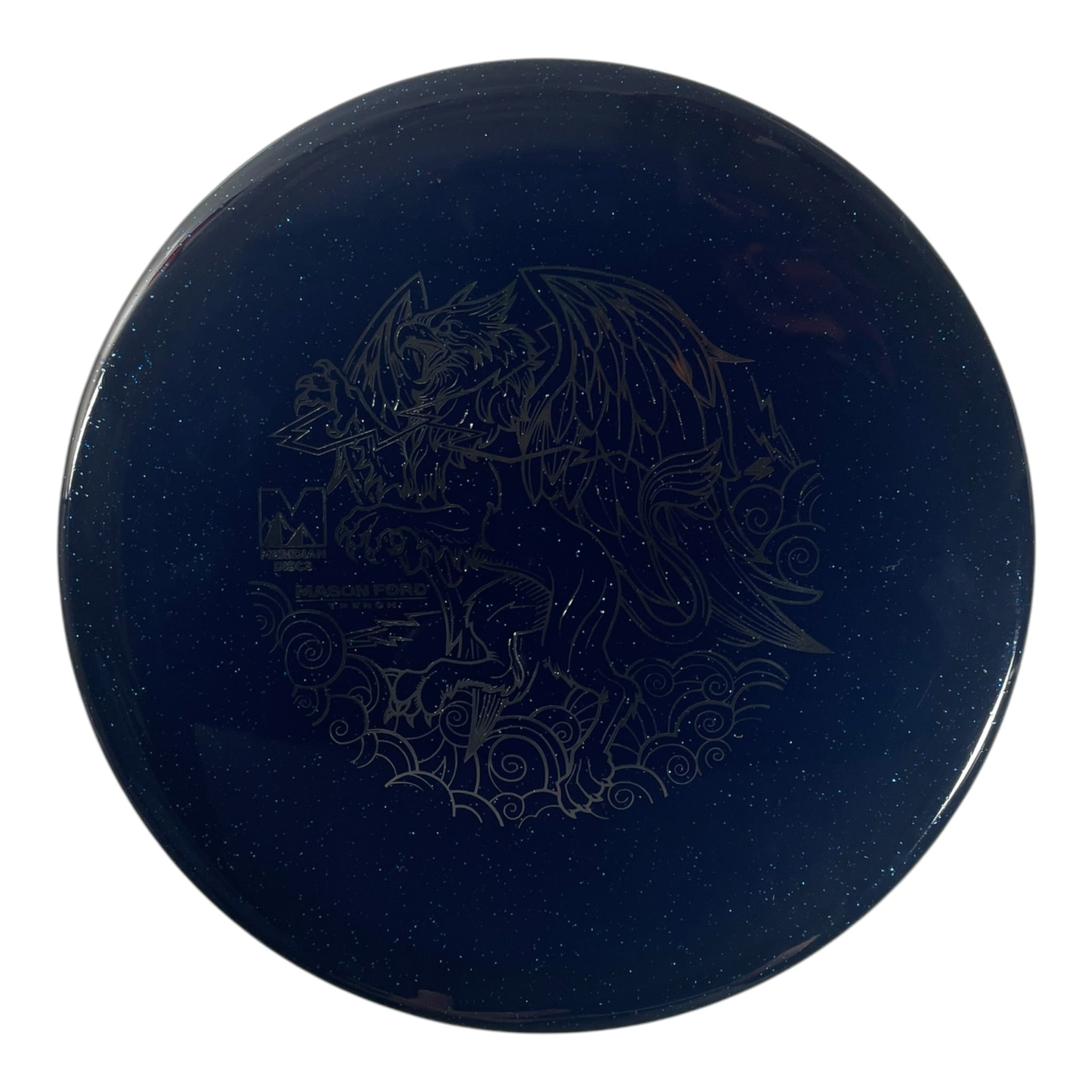 Meridian Discs Trench | Starry Slate | Black/Silver 175g (Mason Ford) Disc Golf