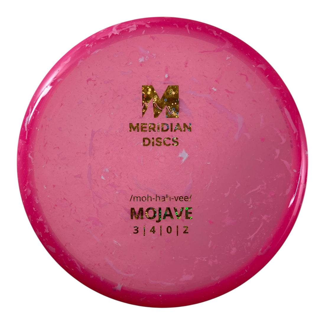Meridian Mojave | Marble Clarus | Pink/Gold 173g Disc Golf