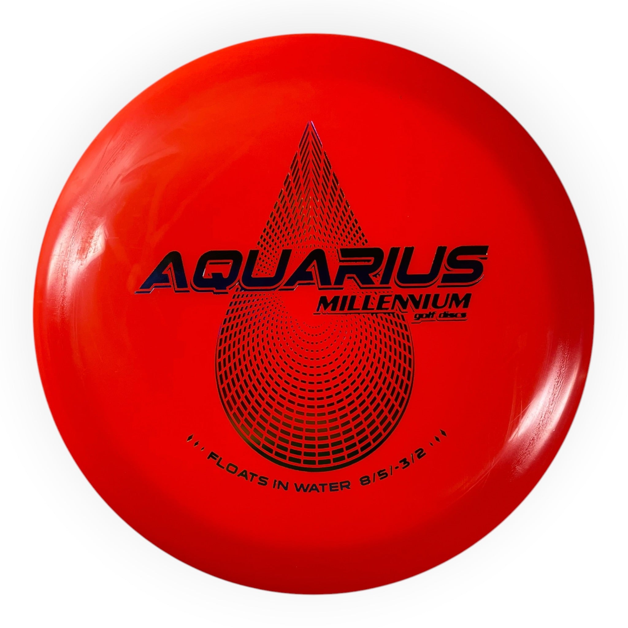 Millennium Golf Discs Aquarius | Standard | Orange/Rainbow 157g Disc Golf