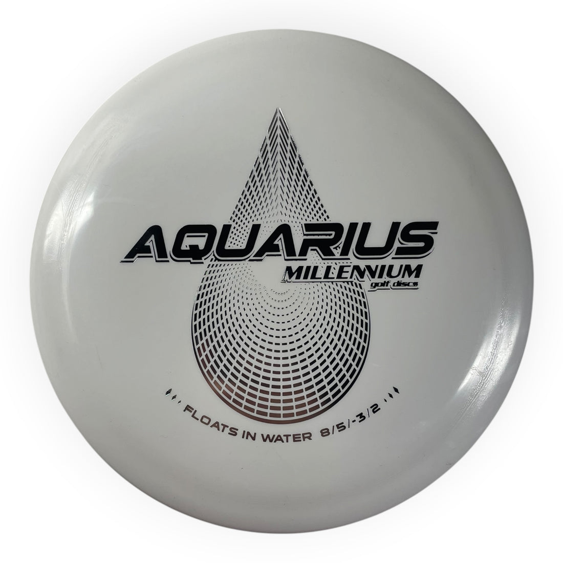 Millennium Golf Discs Aquarius | Standard | White/Silver 157g Disc Golf