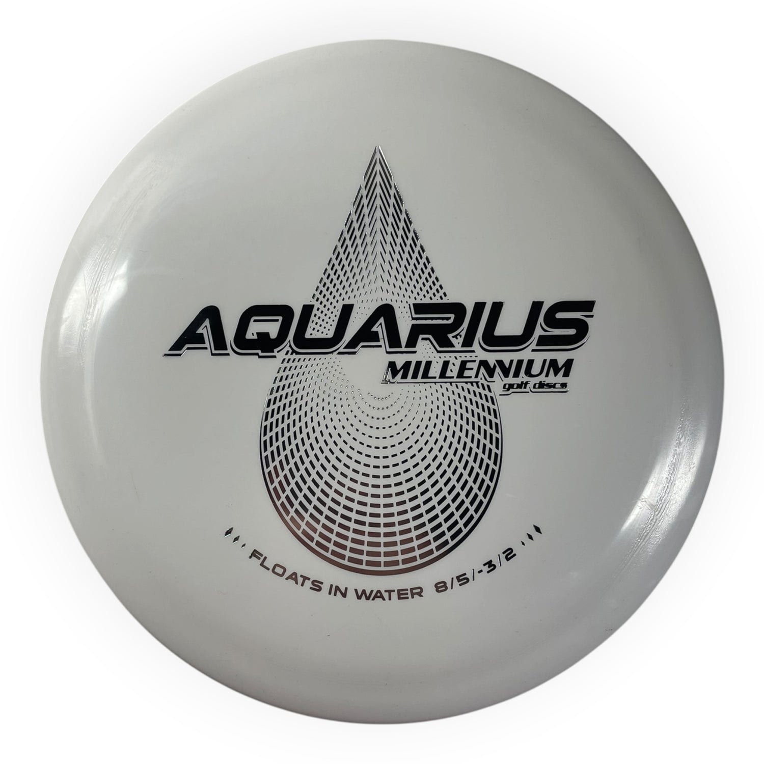 Millennium Golf Discs Aquarius | Standard | White/Silver 157g Disc Golf