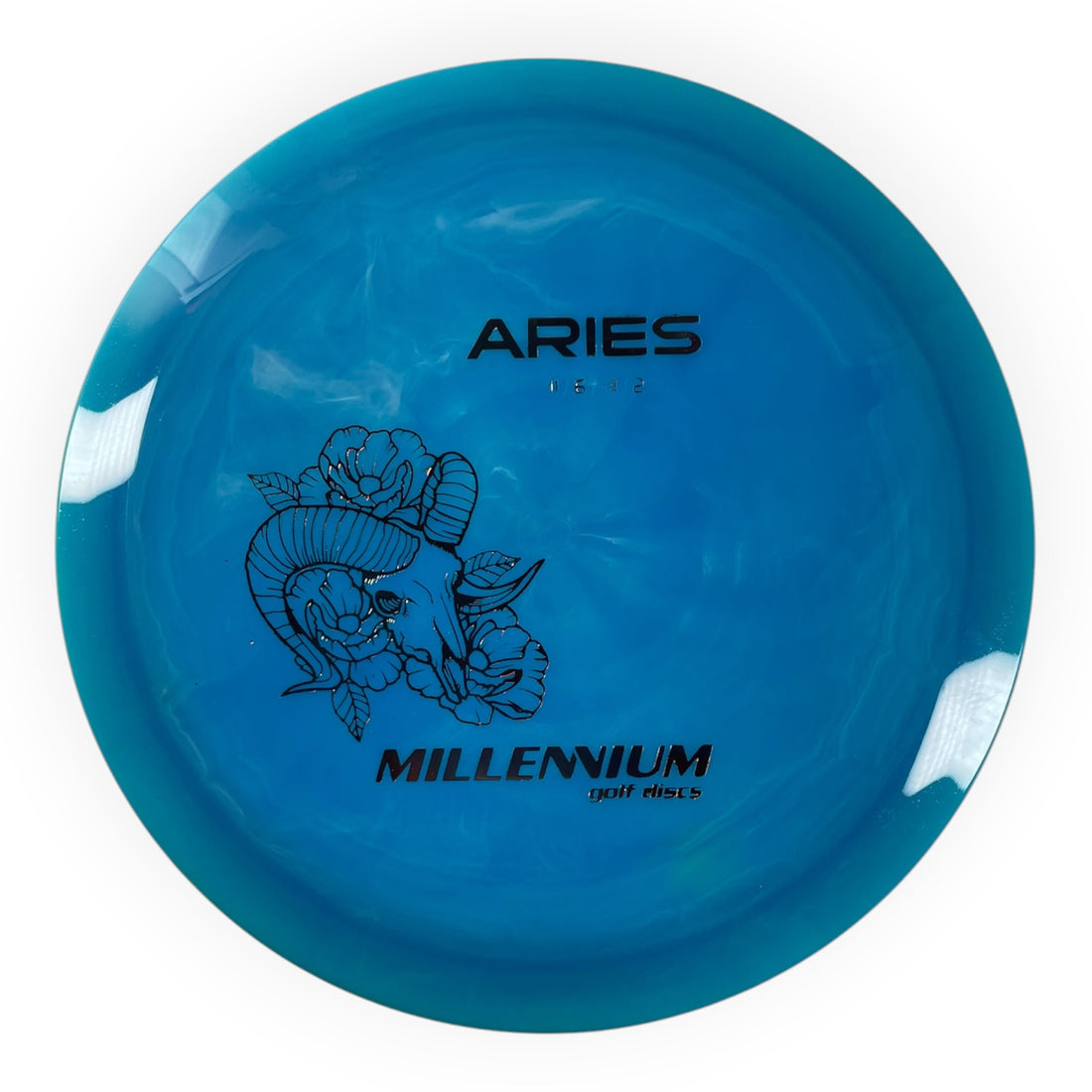Millennium Golf Discs Aries | Sirius Swirly | Blue/Multi 165g Disc Golf