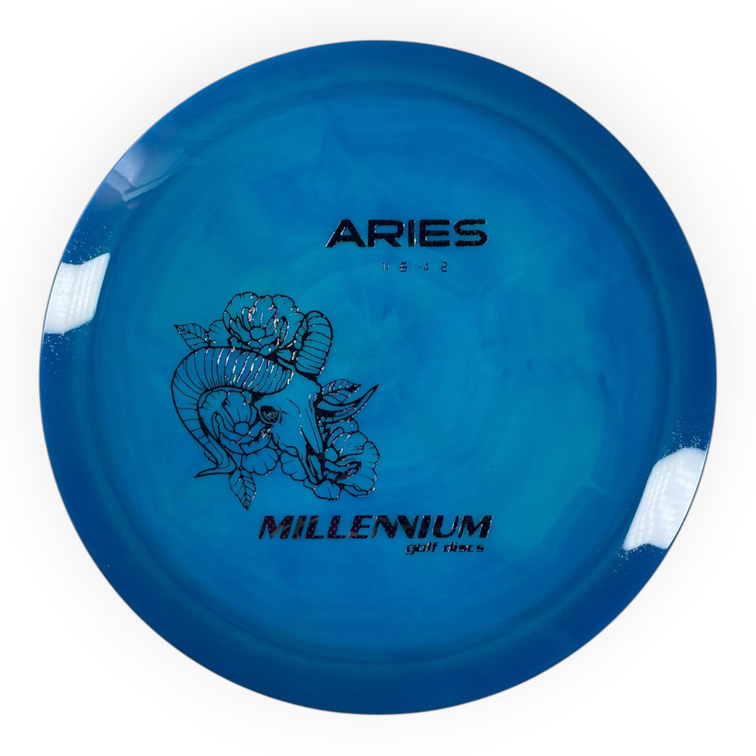 Millennium Golf Discs Aries | Sirius Swirly | Blue/Purple 165g Disc Golf
