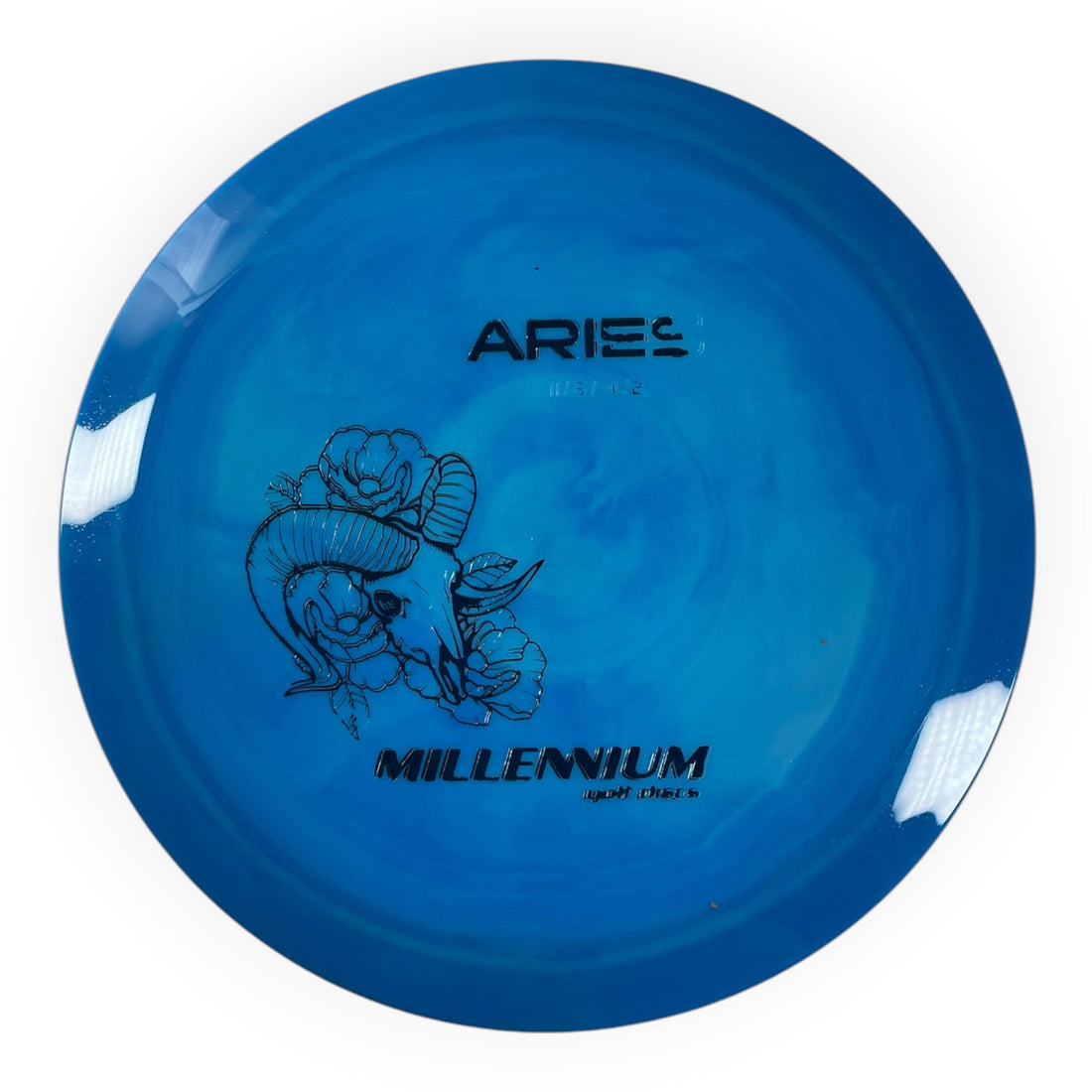 Millennium Golf Discs Aries | Sirius Swirly | Blue/Teal 164g Disc Golf